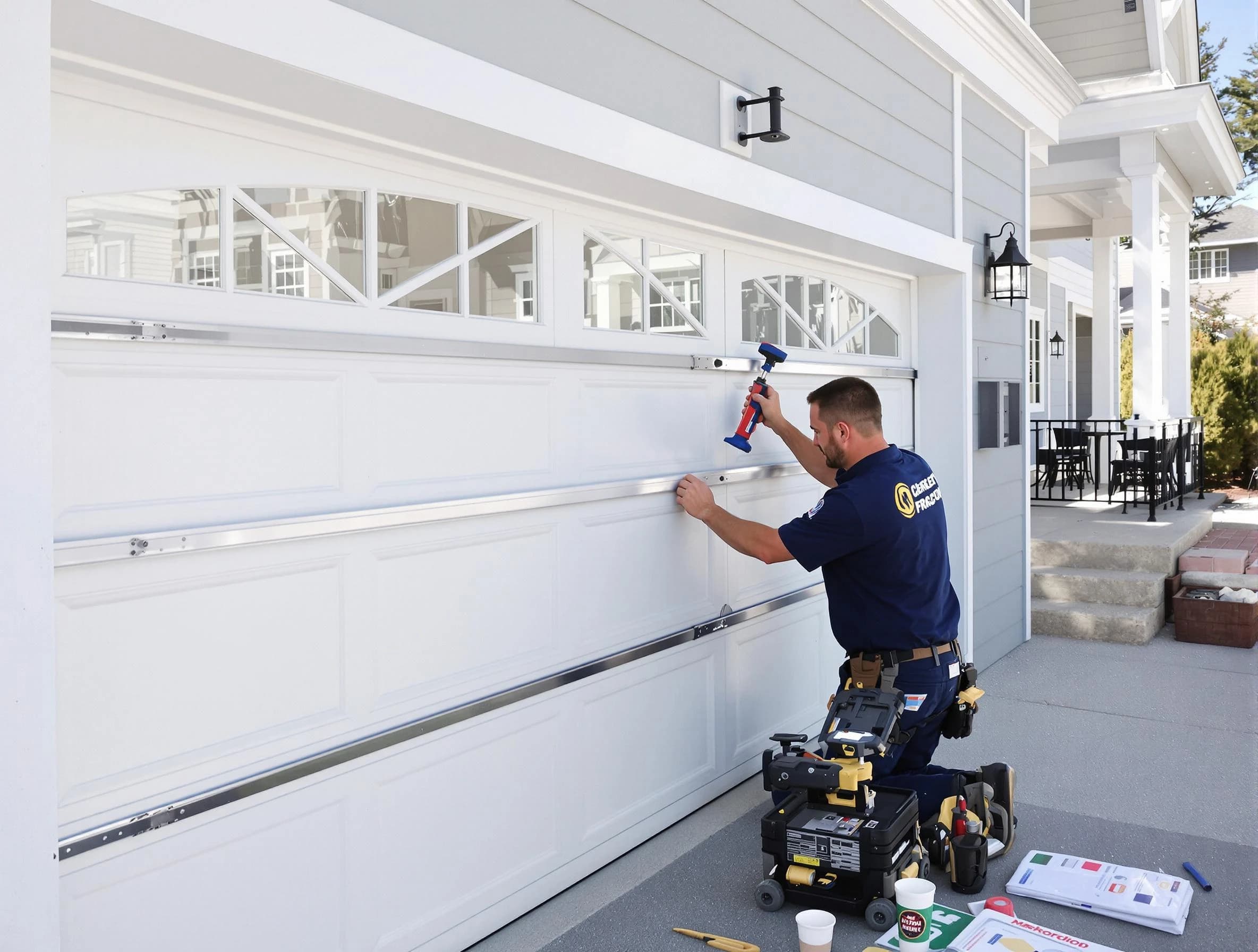 Professional garage door installation by Placitas Garage Door Repair in Placitas