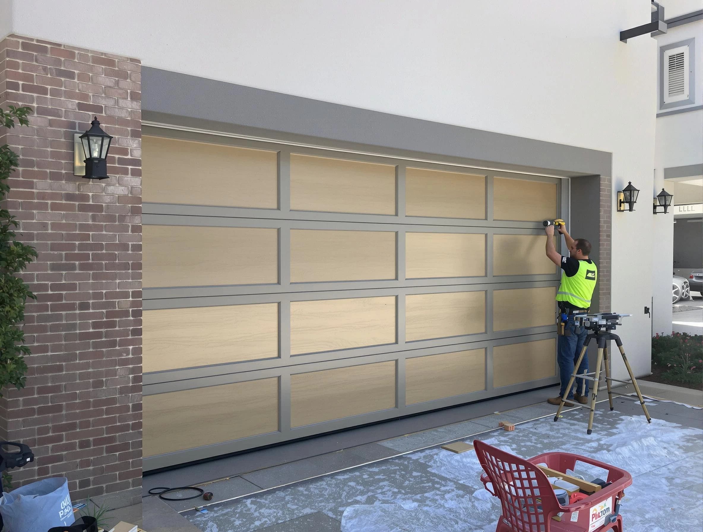 Garage door replacement service by Placitas Garage Door Repair in Placitas