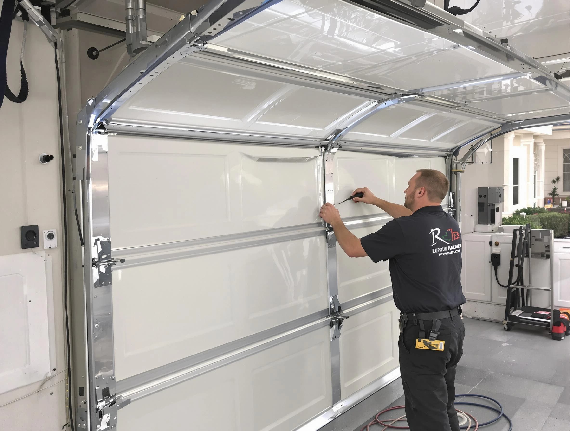 Placitas Garage Door Repair professional performing panel repair in Placitas