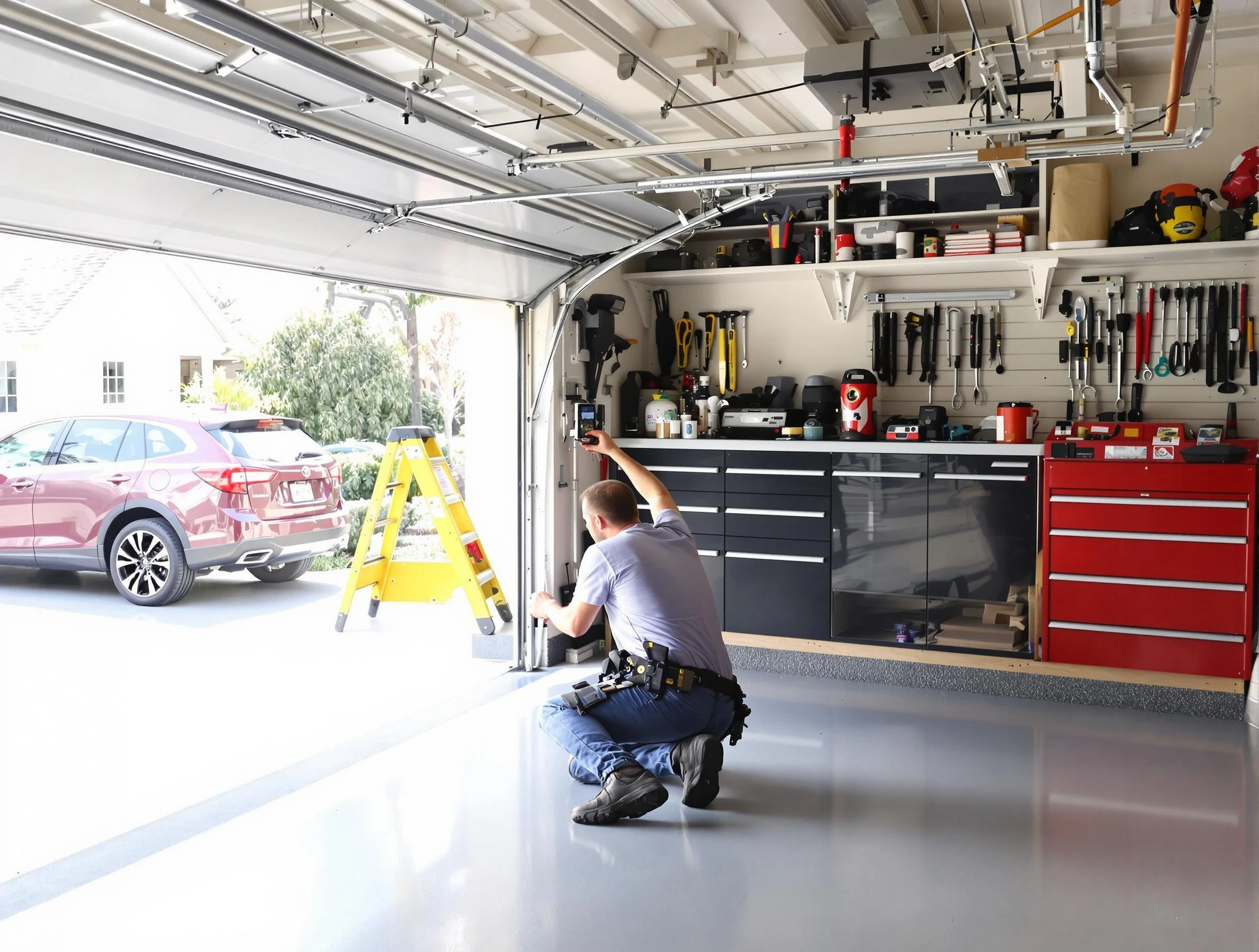 Local garage door repair service by Placitas Garage Door Repair in Placitas